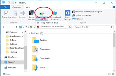 connect to vpn network drive windows 10