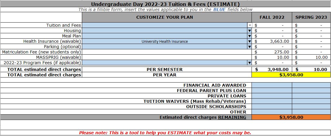 2022-23 Tuition and Fees Snapshot