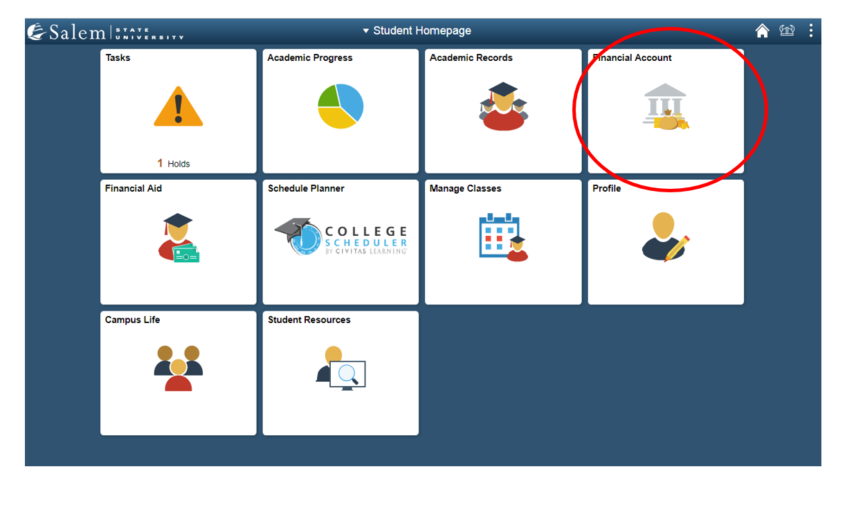 Financial Account Tile